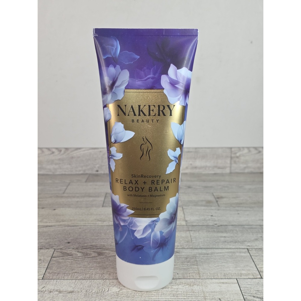 Nakery Beauty Skin Recovery Relax & Repair Night Body Balm with Magnesium 8.45oz